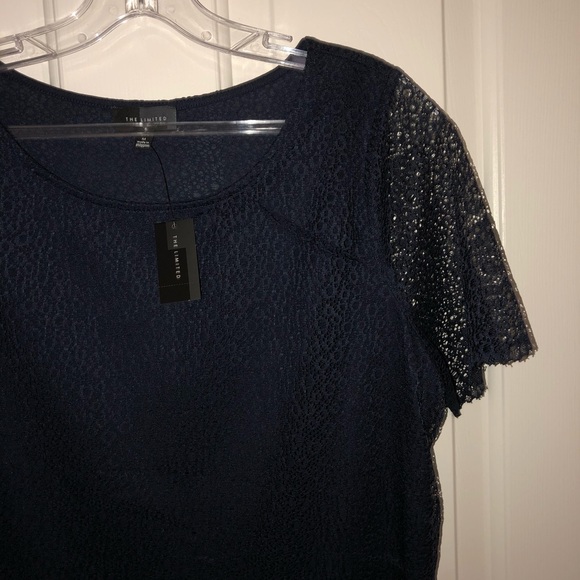The limited. Size M. NWT. Navy blouse - Picture 4 of 7